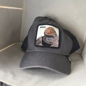 GOORIN BROS The Farm The Boss Gray Trucker Hat